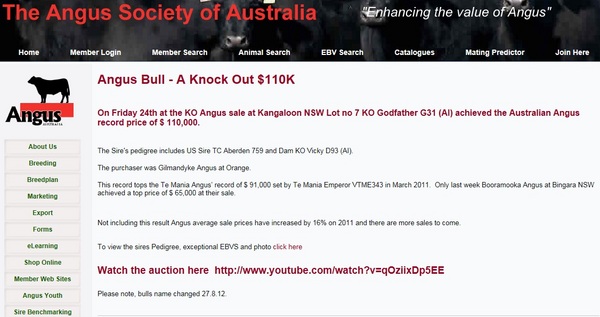 Angus Australia Online 280812